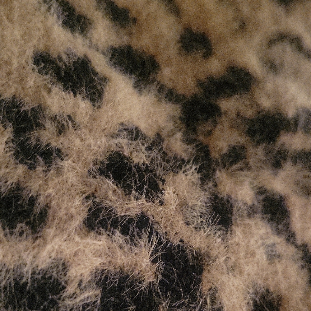 Beige and Black Patterned Rug - Picture 4 of 5